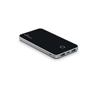 MediaRange Mobile Power Bank 10000mAh 2x USB-A 1x USB-C Black/Silver