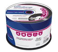 MediaRange MR226 VINYL CDR80 700MB 52x (50) Cake Box ink jet printable