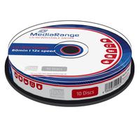 MediaRange MR235 CDRW80 700MB 12x (10) Cake Box rewritable