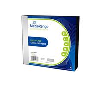 MediaRange MR418 Slim Case Spindle DVD-R 4,7GB 16x Speed, 5
