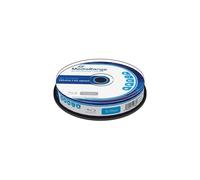 MediaRange BD-R Blu-ray Discs MR499 25GB 6x HTL - Non-Printable Write-Once 10-Pack Labelled Cake Box