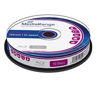 20 Mediarange ReWritable BluRay BD RE BDRE 25 GB 2x Blank Discs MR501 spindle