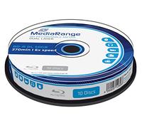 10 Mediarange BDR Bluray DL Blu Ray Double Layer 50GB 270 min 6x discs MR507