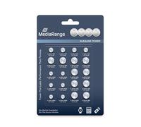 MediaRange mrbat119 - Set of 20 Batteries (1.5 V) Grey