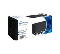 MediaRange MRCS307 Cable box medium black 318x126x135mm