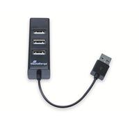 MediaRange MRCS502 480Mbit/s Black interface hub