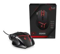 MR Gaming Series MediaRange MRGS200 9 Button USB 2.0 Cable Black/Red