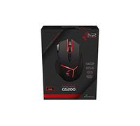 MediaRange MRGS200 Gaming Mouse with 9 Buttons USB 2.0 Cable Black/Red