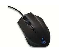 MediaRange MRGS203 Gaming Mouse with 8 Buttons USB 2.0 Cable Black