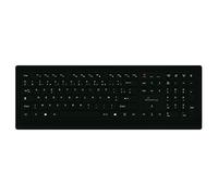 MediaRange MROS101-FR keyboard, AZERTY, Cable connection, 105 Buttons, Black