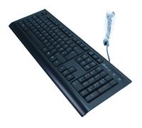 MediaRange MROS101 Standard Keybord Black US
