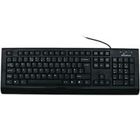 MEDIARANGE MROS101-UK Keyboard QWERTY black with cable