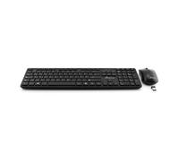 MediaRange MROS107 Wireless Keyboard and Optical 3 Buttons Wireless Mouse Set Bl