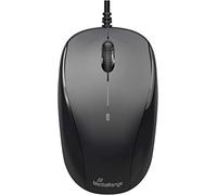 MediaRange MROS213 Compact Travel Optical Mouse with Cable Black/Grey