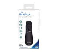 MediaRange MROS220 wireless presenter RF Black