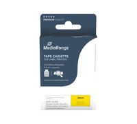MediaRange Plastic Label Tape Cartridge for Brother TZ-651/TZe-651 Permanent Adh