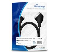 `MediaRange Scartkabel Anschl. 20pol St/St 1,40m` ACC NEW