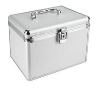 1 Mediarange Aluminium 120 CD DVD DJ storage Flight case numbered sleeves BOX79