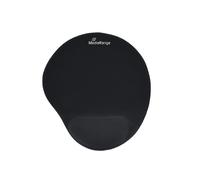 MediaRange Ergonomic Mouse Pad with Wrist Rest Black 30 x 245 x 290 mm