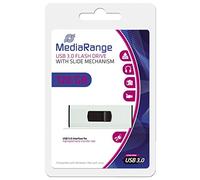MediaRange USB black, silver 128 GB