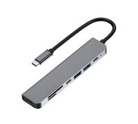 Mediarange Usb Type-C 5-In-1 Multiport Adapter Silver - Mrcs511