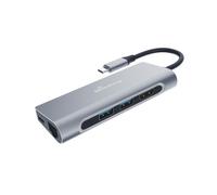 Medion Mediarange Usb Type-C 7 In 1 Multiport Adapter, Silver