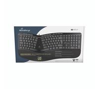 Mediarange Wired Erg Keyboard Black