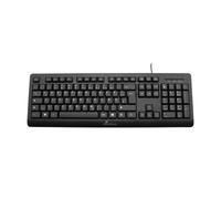 MediaRange Wired keyboard, QWERTZ, black