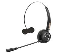 MediaRange MROS305 Wireless Mono Headset Headset Over-the-head with Noise Cancellation Bluetooth with Microphone Black