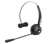 MediaRange MROS305 Wireless Mono Headset Headset Over-the-head with Noise Cancellation Bluetooth with Microphone Black