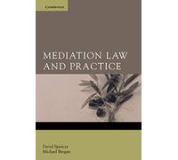 Mediation Law and Practice