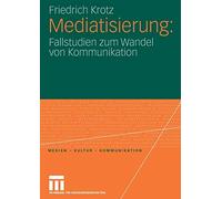Mediatisierung by Krotz, Friedrich New 9783531150734 Fast Free Shipping<-