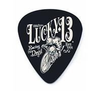Dunlop L18R1.0 Lucky 13 Picks, Vintage Speed, 1.0mm, 36/Bag