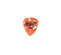 Dunlop 483R08TH Genuine Celluloid, Orange Pearloid, Thin, 72/Bag