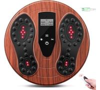 Medic Circulation Machine for Feet & Legs, Upgrade Infrared Light Foot Massager for Neuropathy & Pain Relief, EMS & TENS Therapy Clinically Proven Drug-Free Relief for Leg & Body Aches