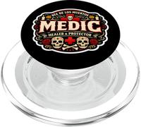 Medic Day Of The Dead Día De Los Muertos Healer & Protector PopSockets PopGrip for MagSafe