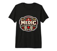Medic Day of The Dead Día De Los Muertos Healer & Protector Premium T-Shirt