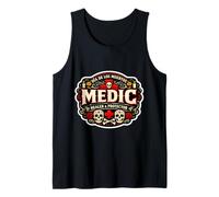 Medic Day of The Dead Día De Los Muertos Healer & Protector Tank Top