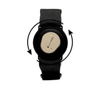 Medic Design Co. 360 Twist Sensor Strap Compatible With Dexcom One Plus G7 Sensor, CGM Strap, Adjustable Armband, Multiple Colours, Adhesive Free (Black)