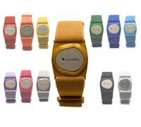 Medic Design Co. Sensor Strap Compatible With Dexcom One Plus & G7 Sensor Strap, CGM Strap, Adjustable Armband, Multiple Colours, Adhesive Free (Gold)