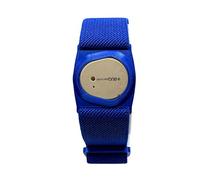Medic Design Co. Sensor Strap Compatible With Dexcom One Plus G7 Sensor Strap, CGM Strap, Adjustable Armband, Multiple Colours, Adhesive Free (Dark Blue)