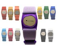 Medic Design Co. Sensor Strap Compatible With Dexcom One Plus G7 Sensor Strap, CGM Strap, Adjustable Armband, Multiple Colours, Adhesive Free (Purple)