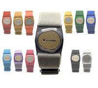 Medic Design Co. Sensor Strap Compatible With Dexcom One Plus G7 Sensor Strap, CGM Strap, Adjustable Armband, Multiple Colours, Adhesive Free (Silver)