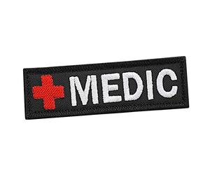 Medic EMS 1x3.5 Medical EMS Paramedic Morale Tactical Military Fastener Patch