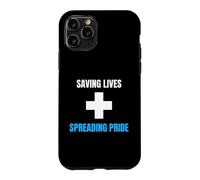 Medic Saving Lives Spreading Pride Nurse Physician Case for iPhone 11 Pro