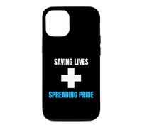 Medic Saving Lives Spreading Pride Nurse Physician Case for iPhone 12/12 Pro