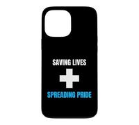 Medic Saving Lives Spreading Pride Nurse Physician Case for iPhone 13 Pro Max