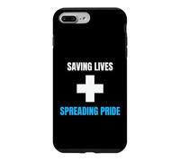 Medic Saving Lives Spreading Pride Nurse Physician Case for iPhone 7 Plus/8 Plus