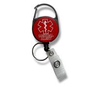 Medical Alert Retractable Badge Reel (1)