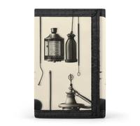Medical Apparatus And Instruments Wallet,Credit Card Holder,Three-fold Wallet for Passport Covers, Purse Passport Bag for Men Women